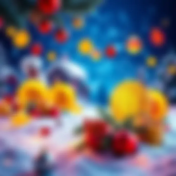 Bitcoin Price Predictions for Christmas 2026 A festive scene with Bitcoin logos and Christmas decorations, symbolizing the community's hopes for BTC value by Christmas 2026.