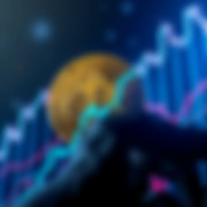 Bitcoin Price Surge Graphic showing Bitcoin symbol with a rising graph background representing Bitcoin reaching $201,352