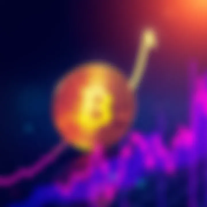 Graph showing Bitcoin price reaching twenty dollars with upward trends