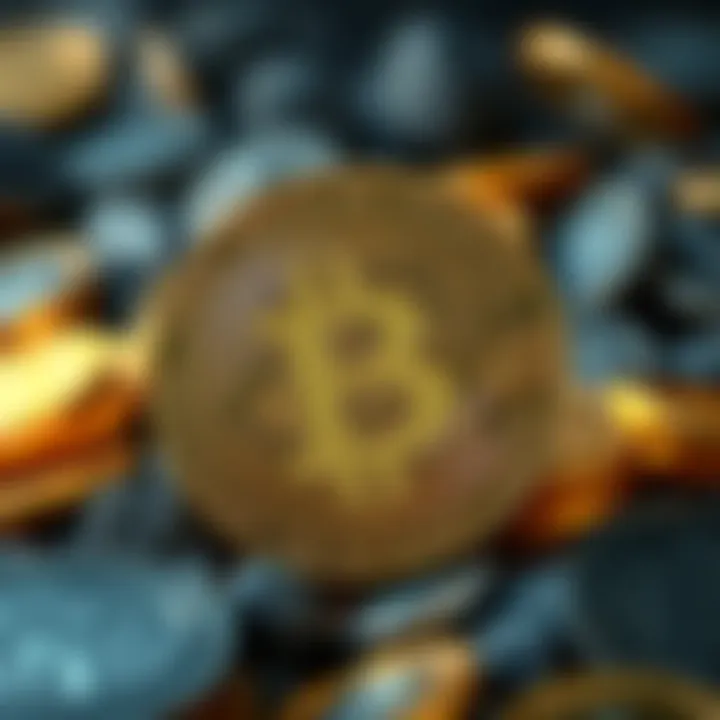 The Impact of Bitcoin's Finite Supply A visual representation of Bitcoin with a hard cap emphasis, showcasing the concept of scarcity in the digital currency landscape.