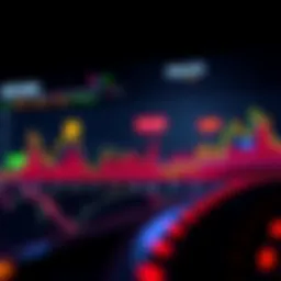 Bitcoin Sentiment Overview A graphic showing fluctuating Bitcoin price trends and market sentiment indicators, depicting the mood of investors about Bitcoin.