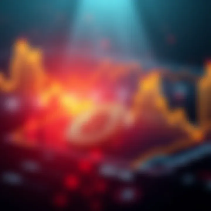 Graph showing a sharp decline in Bitcoin and Solana prices, symbolizing the recent cryptocurrency market crash.