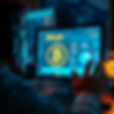 Bitcoin theft A person looks shocked at their computer screen showing a Bitcoin wallet with missing funds