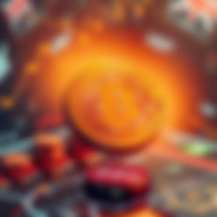 Bitcoin to USDT Swap A digital representation of Bitcoin and USDT being swapped on a decentralized exchange platform with UK elements in the background.