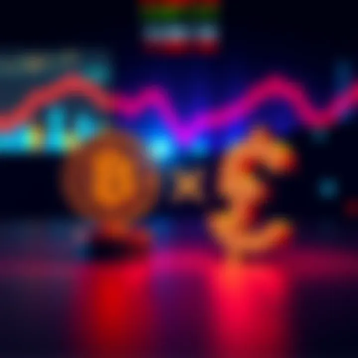 A visual representation showing Bitcoin symbol and a currency symbol exchanging, indicating 0.00015 BTC and $15