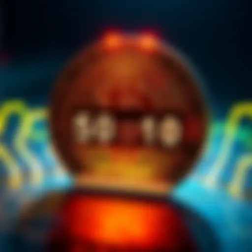 A graphic showing a Bitcoin symbol with a countdown clock leading to $1 million, celebrating 17 years of Bitcoin's existence.