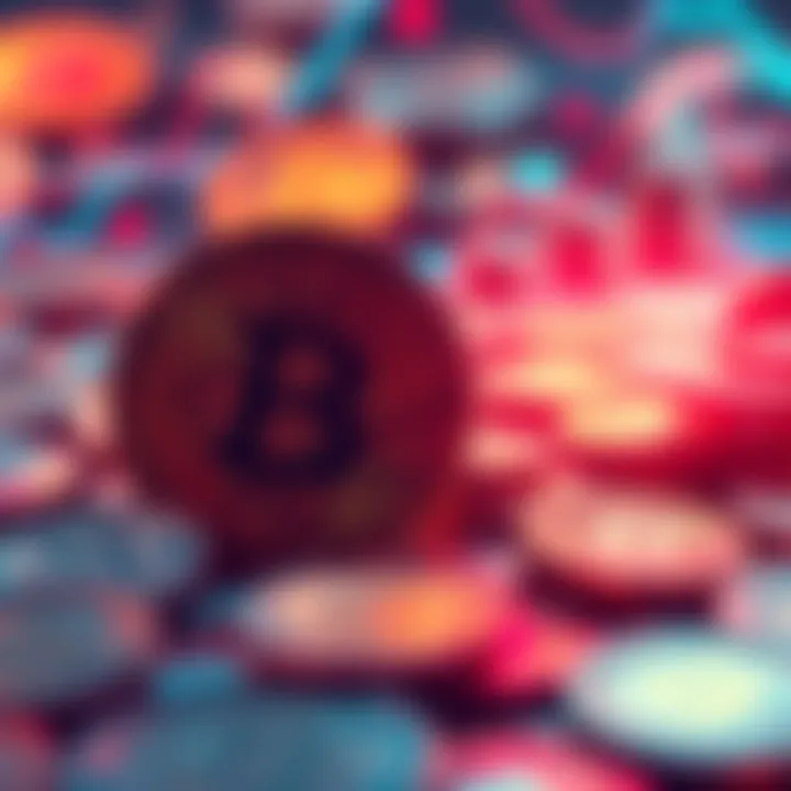 A visual representation of Bitcoin's growth, showcasing an upward trend in Bitcoin holdings with digital coins in the background.