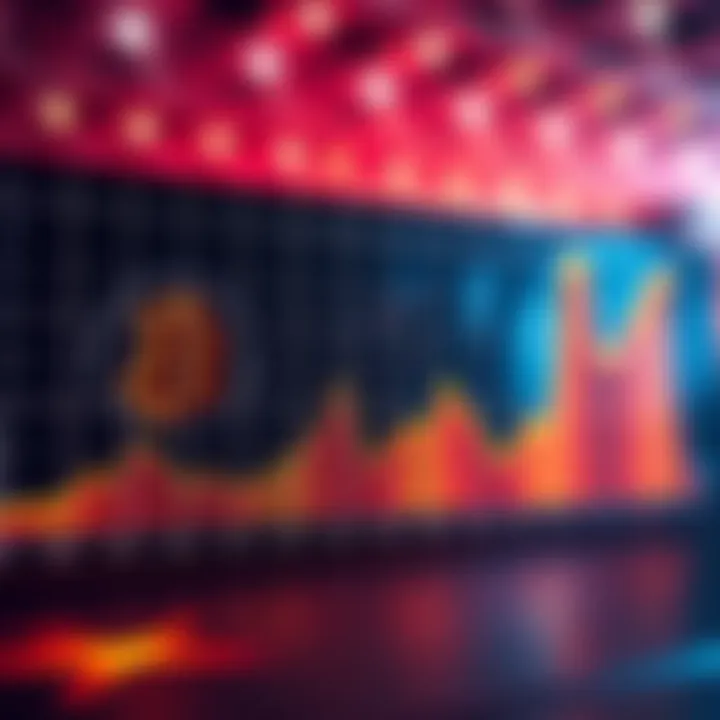 A line graph showing monthly Bitcoin accumulation trends with upward movement and growth over time.