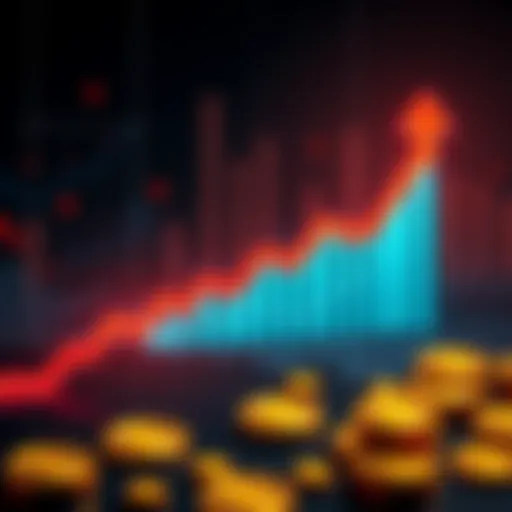 Visual representation of a graph showing Bitcoin growth with arrows indicating the strategy's acquisition of Bitcoin by 2026.