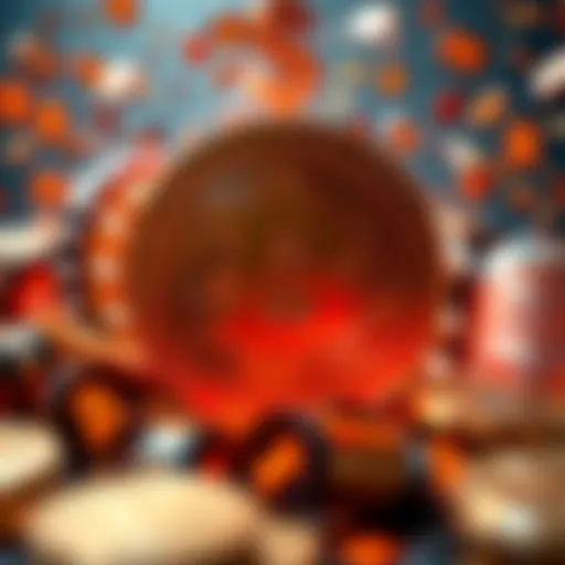 A visual representation of Bitcoin transaction delays with blocks and high fees, depicting confusion in finance.