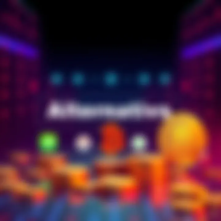 A graphic showing different platforms for buying Bitcoin after Cash App stops transfers to Exodus.