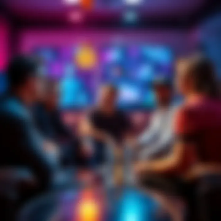 A group of Bitcoin celebrities sharing thoughts on privacy risks in a casual setting