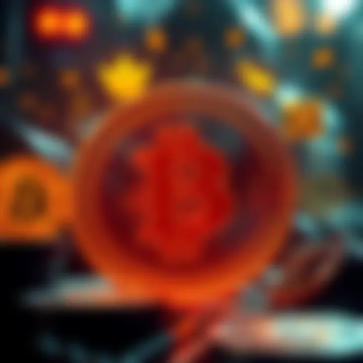 A visual representation of Bitcoin rules with icons for security, investment, and verification