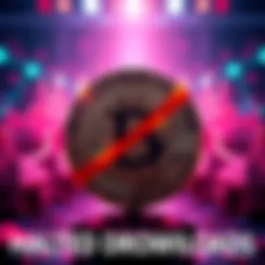 A warning graphic indicating the halt of Bitcoin Core version 30 downloads due to a critical bug affecting wallets.