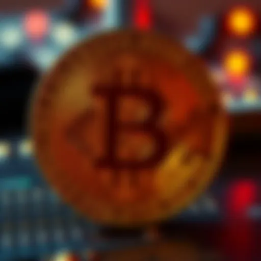 A question mark overlaid on a Bitcoin symbol, representing the uncertainty of its creator's identity and its impact on value.