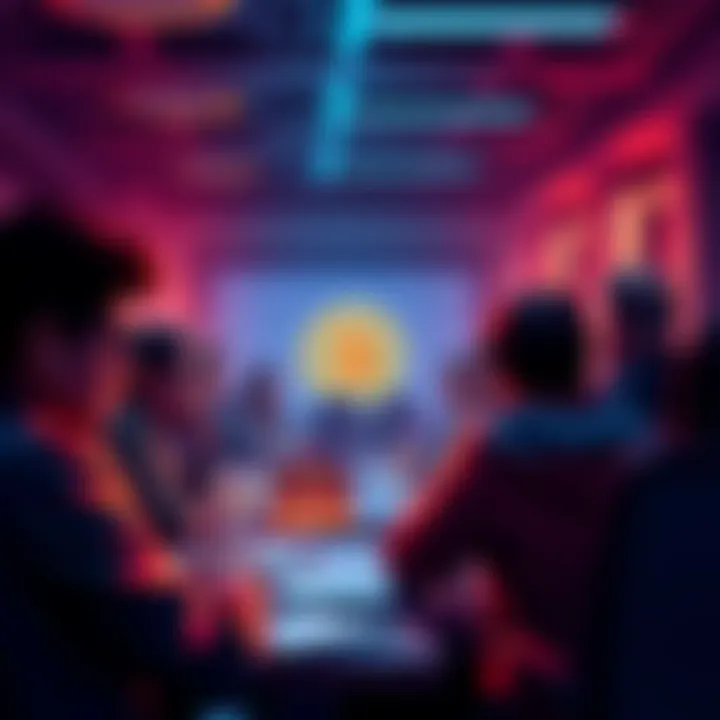 People discussing Bitcoin on a forum, sharing insights and asking questions about cryptocurrency.