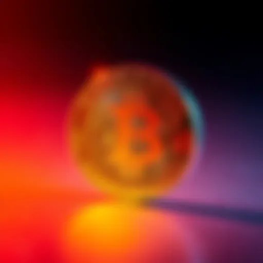 A Bitcoin symbol combined with a dollar sign, representing financial freedom and retirement, on a bright background.
