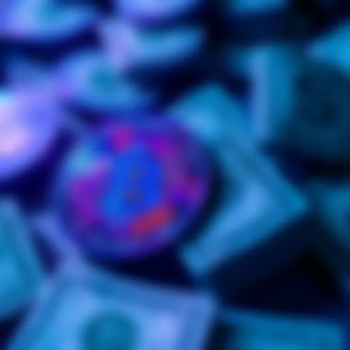 A visual representation of Bitcoin and U.S. dollar symbols, showing their connection and impact on each other.