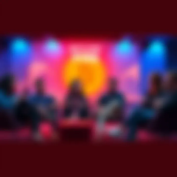 Bitcoin and FIRE Conference A group of people sharing their stories about achieving financial independence through Bitcoin, seated in a casual setting