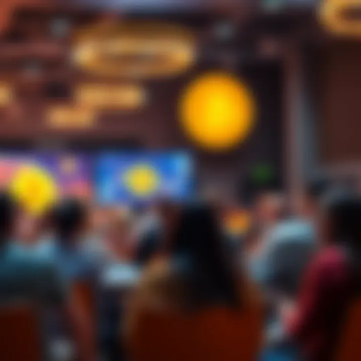 Participants engaging in a lively discussion about Bitcoin in a forum setting