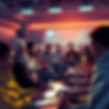 People discussing Bitcoin in a forum, with some showing concern about its value and others mentioning alternatives.