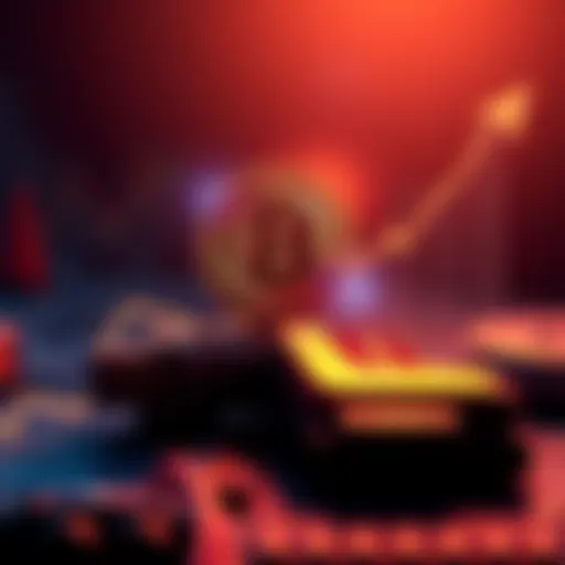 An illustration showing the Bitcoin symbol alongside a graph indicating growth, representing Bitcoin's popularity in 2026.