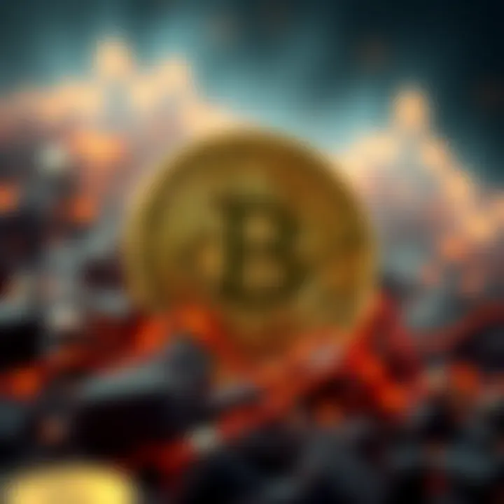 Bitcoin Hits 86k A graphic showing Bitcoin logo with a price tag indicating 86k, symbolizing the surge in value.