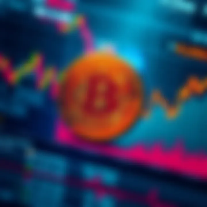 A visual representation of Bitcoin price trends compared to traditional markets, showing volatility and growth potential.