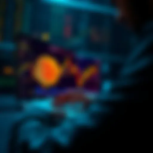 Bitcoin Investment Opportunity A person looking at a Bitcoin chart on a laptop, reflecting on investment options amidst recent market changes.