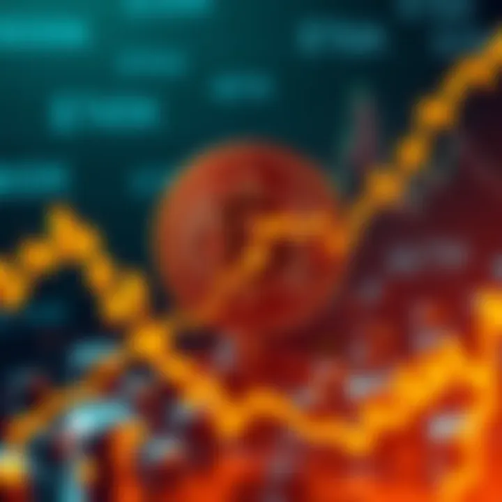 Bitcoin investment strategy A graphic showing a downward trend in Bitcoin value with a 401k chart overlay
