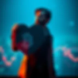 A Bitcoin investor clutches a heart-shaped sign with the Bitcoin logo, showcasing passion for cryptocurrency amidst market challenges.