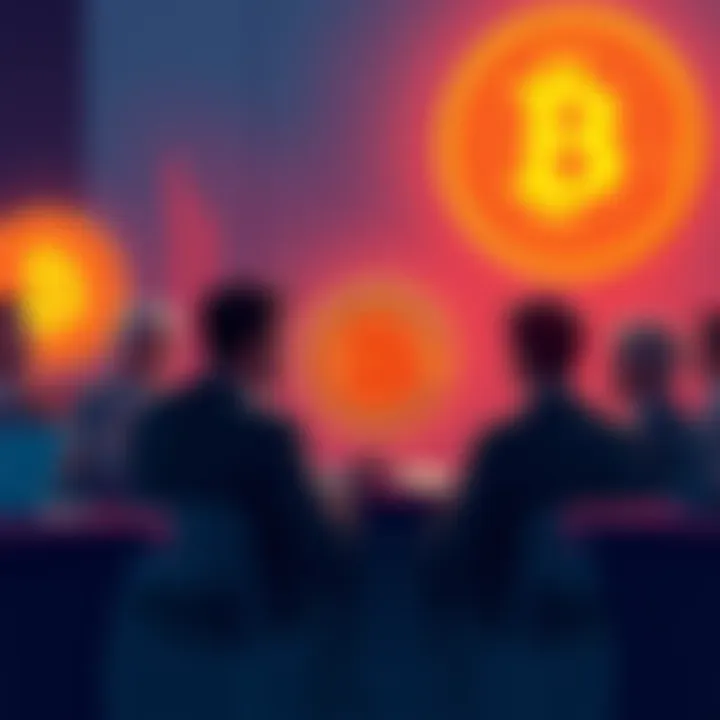 People discussing Bitcoin and its potential risks, with a focus on the cryptocurrency's resilience and community beliefs.