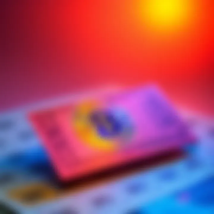 A visual representation of Bitcoin as a lottery ticket, featuring a Bitcoin symbol and a traditional lottery ticket with a bright color scheme, highlighting the speculative nature of investing in cryp...