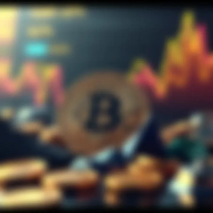 A graphic showing Bitcoin's dominance in the market at 56.1%, highlighting its strength over altcoins with a visual representation of BTC compared to other cryptocurrencies.