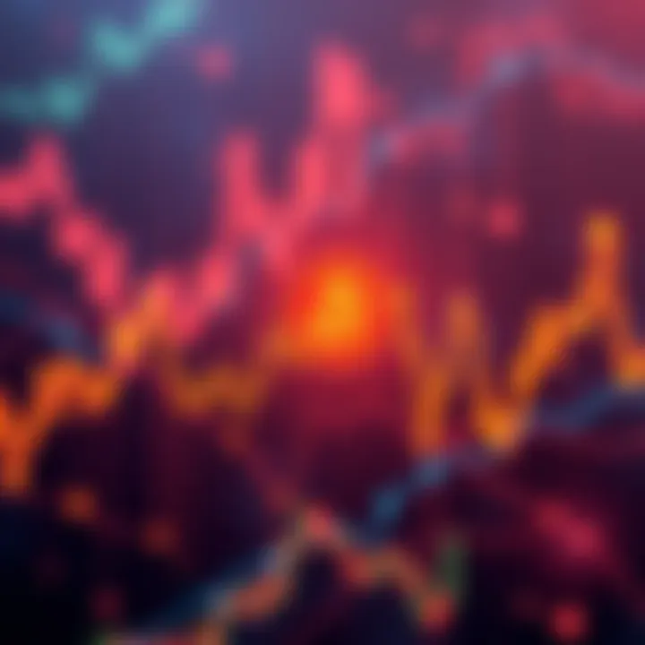A visual representation of Bitcoin price fluctuations, symbolizing potential gains and losses in the cryptocurrency market.