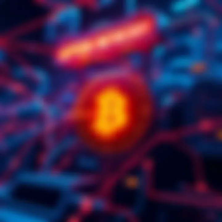 A graphic showing a slow-moving Bitcoin block with a clock indicating long wait times, highlighting network issues after the Knots upgrade.