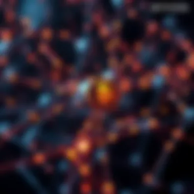 A visual representation of Bitcoin nodes with interconnected lines symbolizing network support, highlighting the importance of participation.