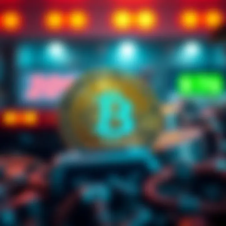 Bitcoin Parking for Passive Income A visual representation of Bitcoin as a parked asset generating income, contrasting Crypto.com with DeFi platforms.