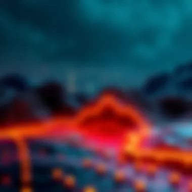 A downward trend line representing Bitcoin's fall below $92,000 amidst over $490 million in liquidations