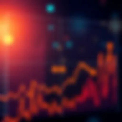 Bitcoin predictions chart A chart showing various predictions for Bitcoin's future price, including optimistic and pessimistic views, with arrows indicating potential trends.
