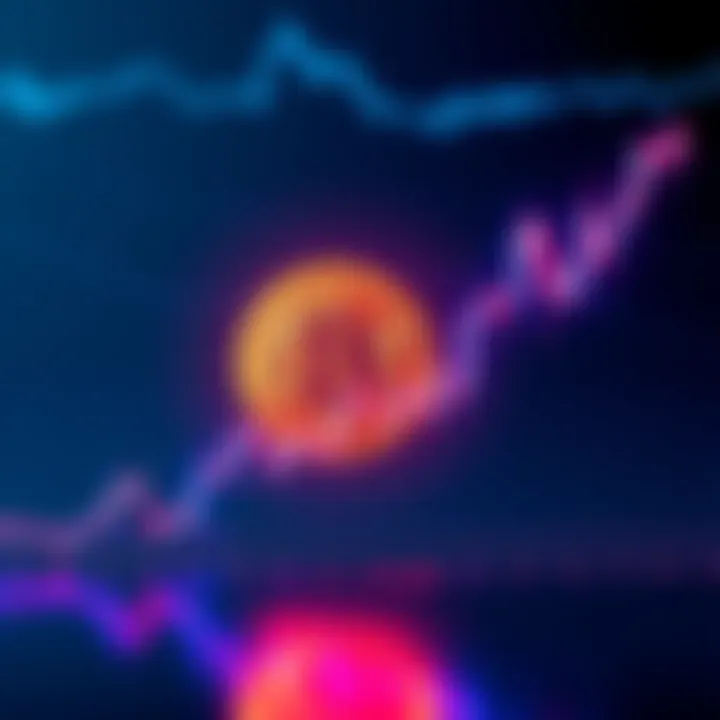 Bitcoin Price Chart A graph showing Bitcoin's price rising above 80K despite market downturns