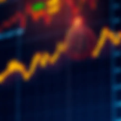 A chart showing the upward trend of Bitcoin prices with a bullish indicator, highlighting potential for a surge.