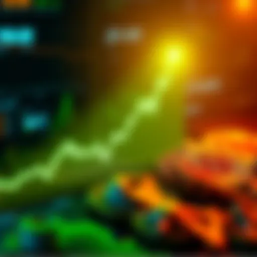 Line graph showing Bitcoin price stabilizing at $100,000 with green upward trend