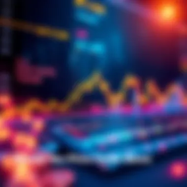 Bitcoin Price Chart A chart showing the recent surge in Bitcoin prices with a rising trend line and candlestick patterns.