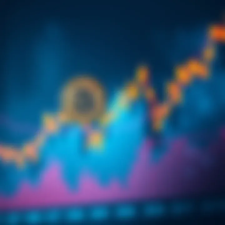 A chart showing Bitcoin price fluctuations with a focus on October 2026. The line indicates potential stabilization around £45,000.