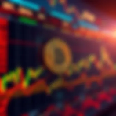 A price chart displaying Bitcoin rising to $78,000 with fluctuating trends