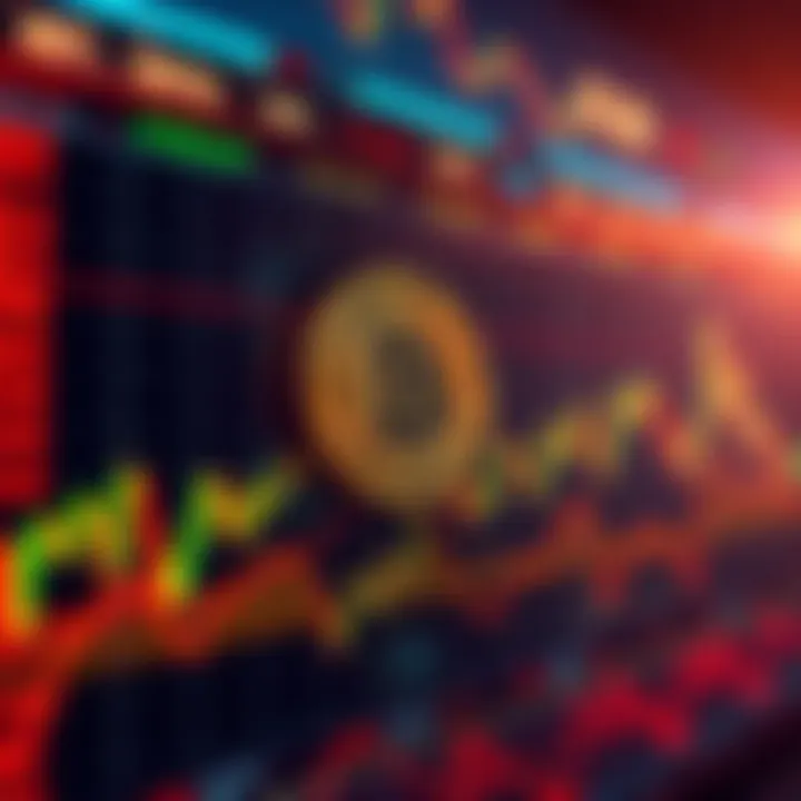 A price chart displaying Bitcoin rising to $78,000 with fluctuating trends