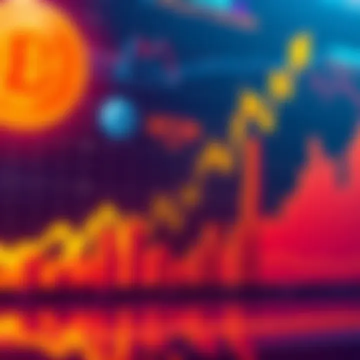 A graph showing Bitcoin's price rising sharply, reflecting past price pumps and community discussions.