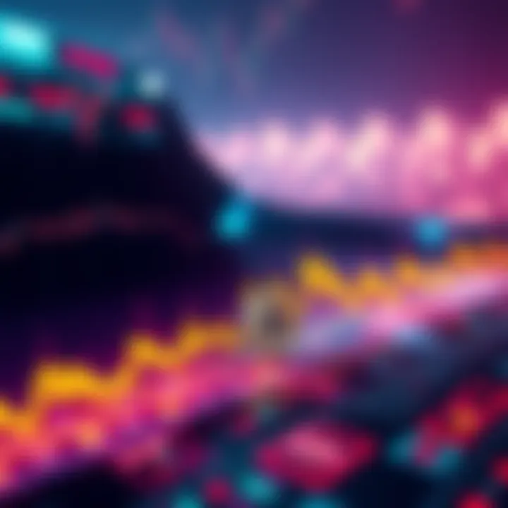 Graph showing Bitcoin price dropping to $74,000 amidst tech sector issues.