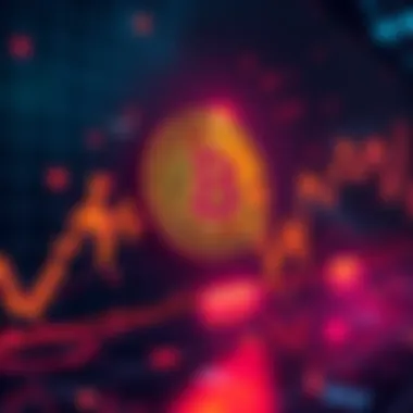 Graph showing Bitcoin's price falling below $110,000 with significant liquidations in the crypto market